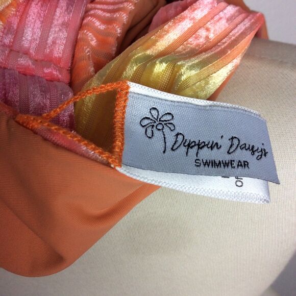 Dippin Daisys Bikini Top Ribbed Ombre Swimwear - Picture 8 of 8